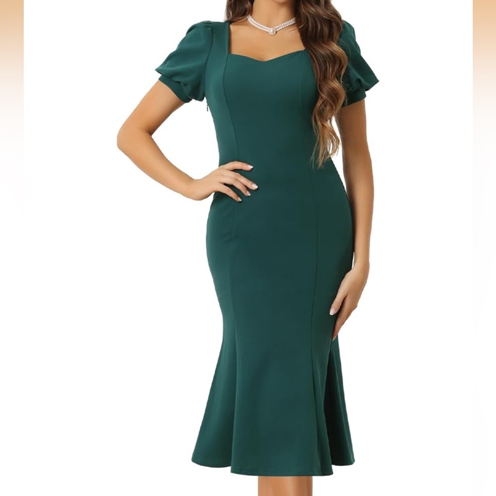 Green Bodycon Dress